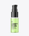 Clear Plastic Airless Bottle Mockup Clear Plastic Airless Bottle Mockup