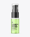 Clear Plastic Airless Bottle Mockup Clear Plastic Airless Bottle Mockup