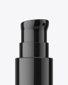 Clear Plastic Airless Bottle Mockup Clear Plastic Airless Bottle Mockup