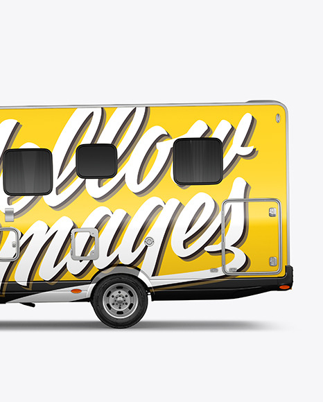 Motorhome Mockup - Side View