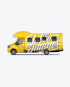 Motorhome Mockup - Side View