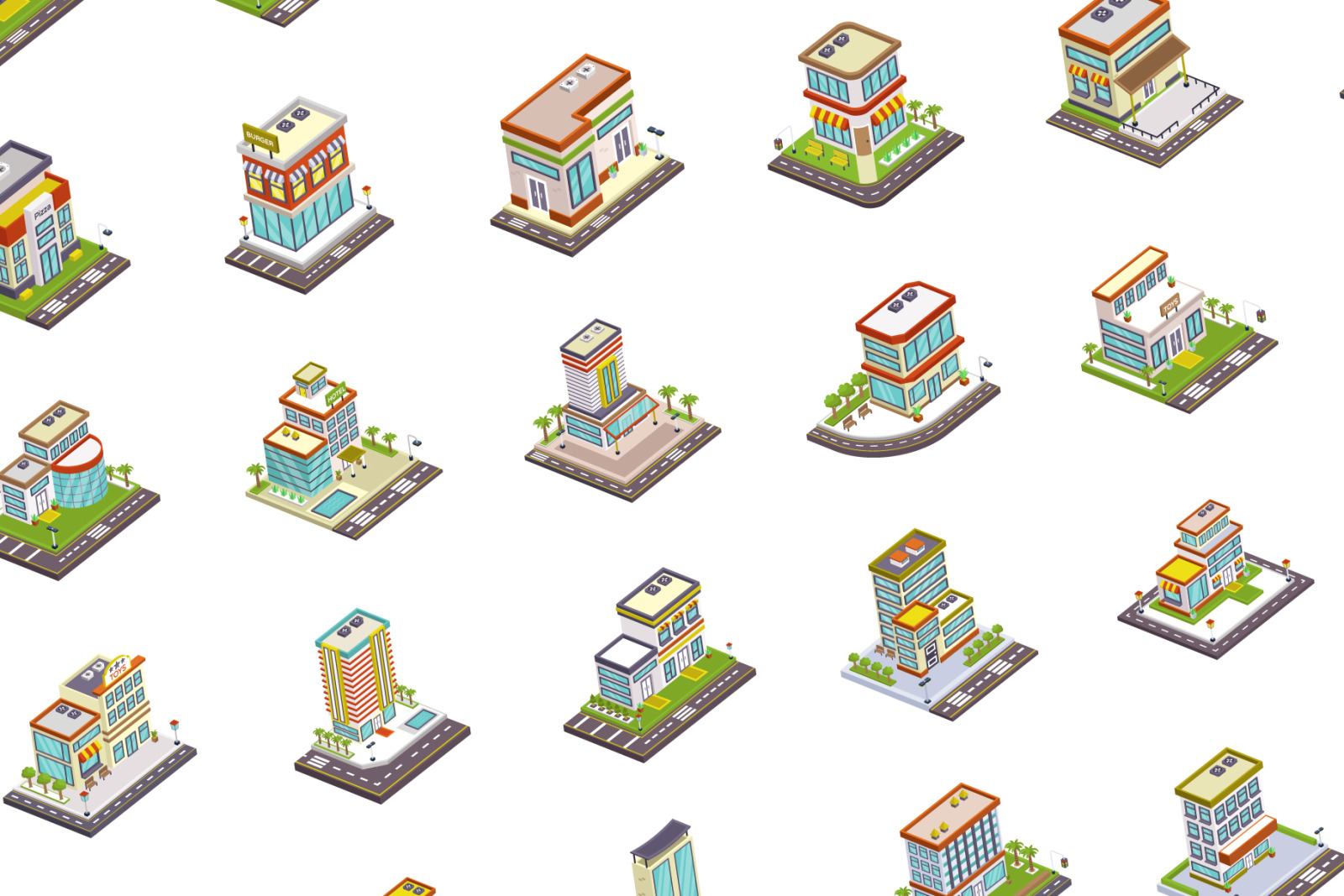 100 Building Icons