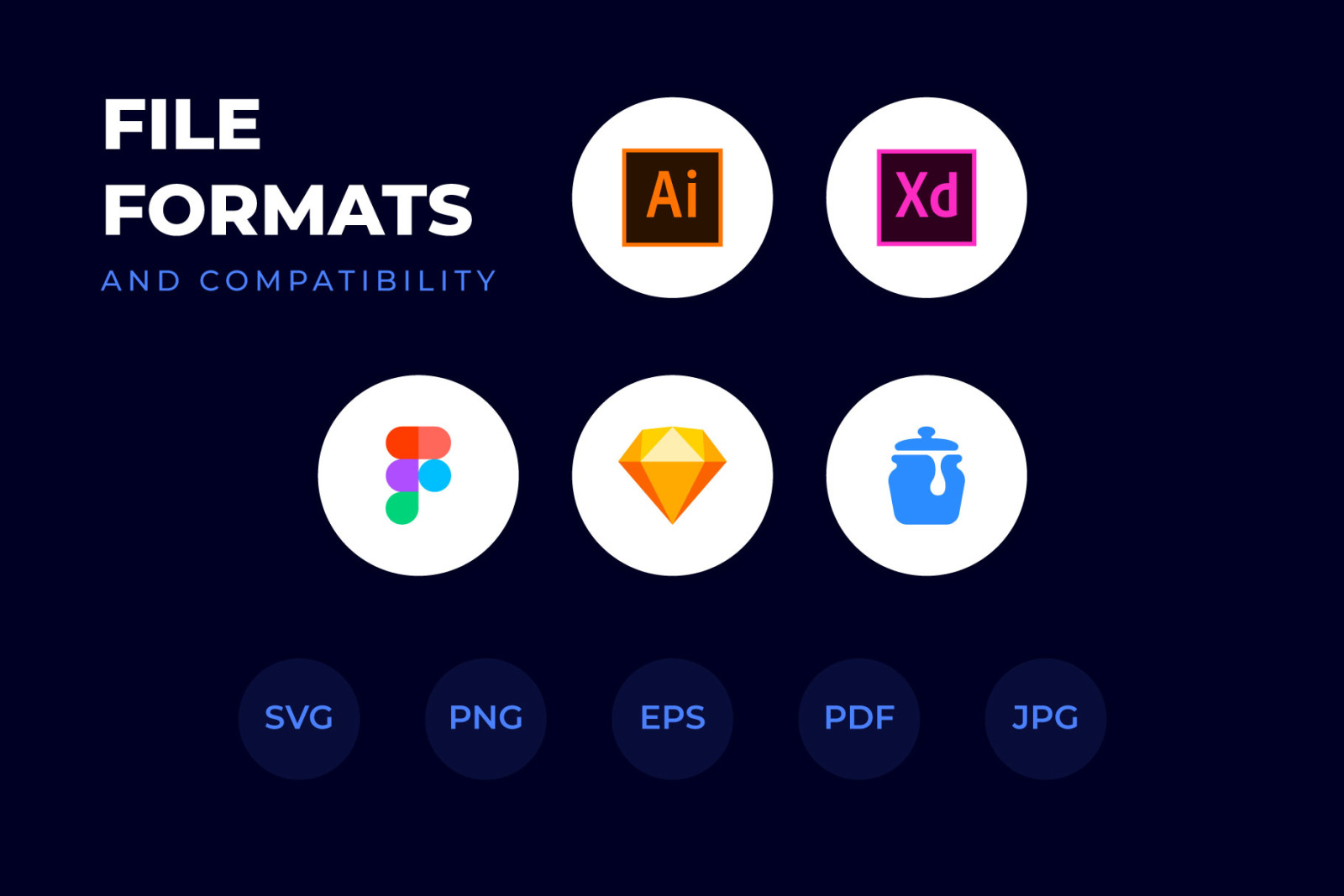 100 E-learning Vector Icons