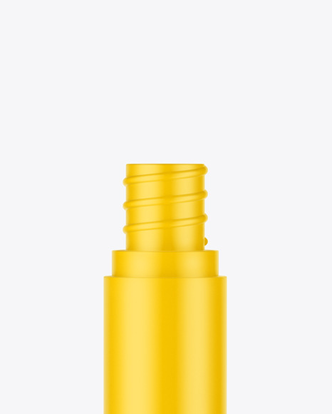 Opened Matte Mascara Tube Mockup