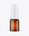 Amber Nasal Drops Bottle Mockup