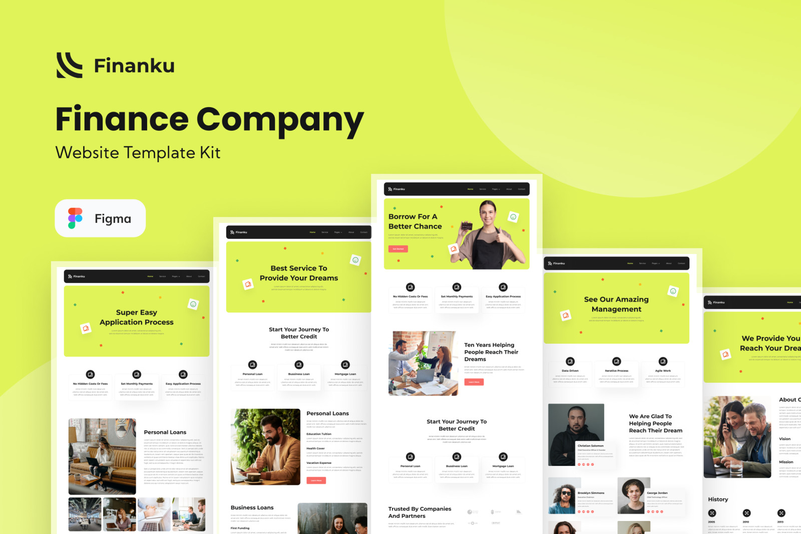 Finanku - Finance Company Website Template Finanku - Finance Company Website Template