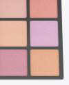 Matte Eyeshadow Palette Mockup