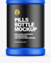 Matte Pills Bottle Mockup