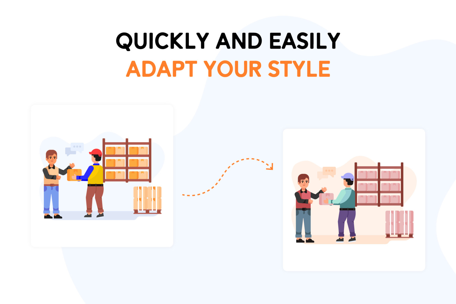 30 Logistics Vector Illustrations 30 Logistics Vector Illustrations