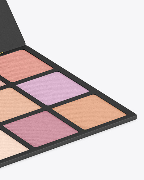 Matte Eyeshadow Palette Mockup