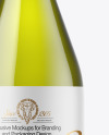 Green Glass White Wine Bottle Mockup Green Glass White Wine Bottle Mockup
