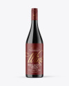 Dark Glass Wine Bottle Mockup Dark Glass Wine Bottle Mockup