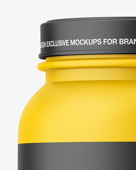 Matte Jar Mockup