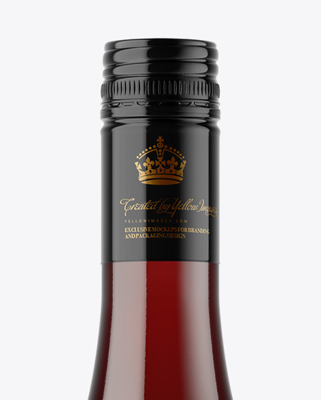 Antique Green Glass Red Wine Bottle Mockup Antique Green Glass Red Wine Bottle Mockup