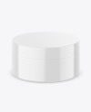 Glossy Cosmetic Jar Mockup