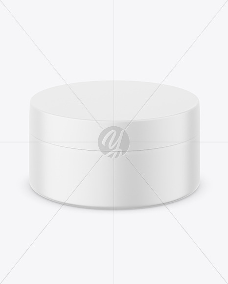 Matte Cosmetic Jar Mockup Matte Cosmetic Jar Mockup