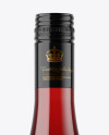Clear Glass Red Wine Bottle Mockup Clear Glass Red Wine Bottle Mockup