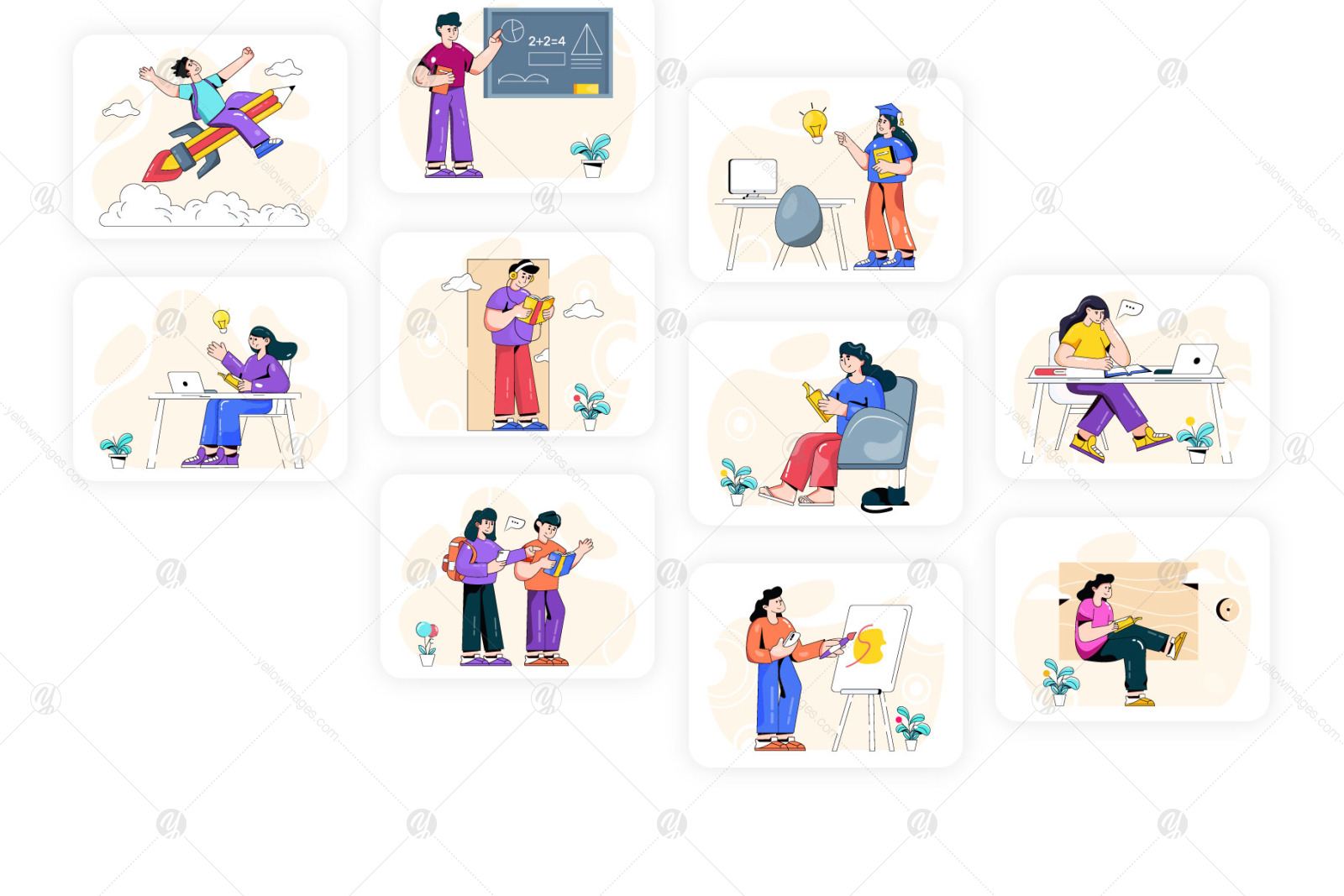 30 Educational Illustrations 30 Educational Illustrations