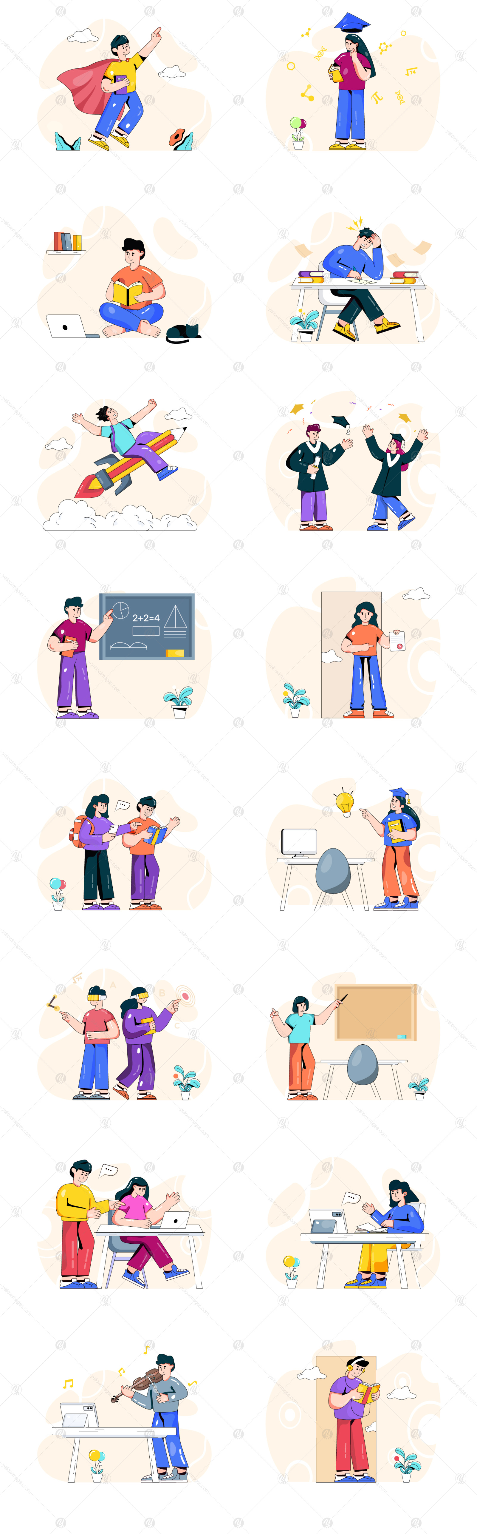 30 Educational Illustrations 30 Educational Illustrations