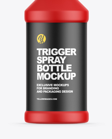 Trigger Spray Bottle Mockup