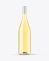 Clear Glass White Wine Bottle Mockup Clear Glass White Wine Bottle Mockup