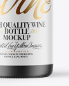 Ceramic Wine Bottle Mockup Ceramic Wine Bottle Mockup