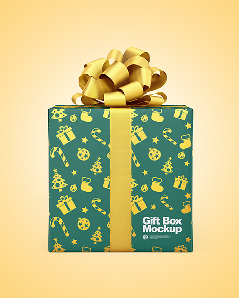 Gift Box Mockup