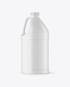 Matte Plastic Jug Mockup