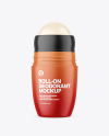 Matte Roll-On Deodorant Mockup Matte Roll-On Deodorant Mockup