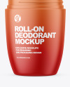Matte Roll-On Deodorant Mockup Matte Roll-On Deodorant Mockup
