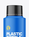 Matte Plastic Bottle Mockup