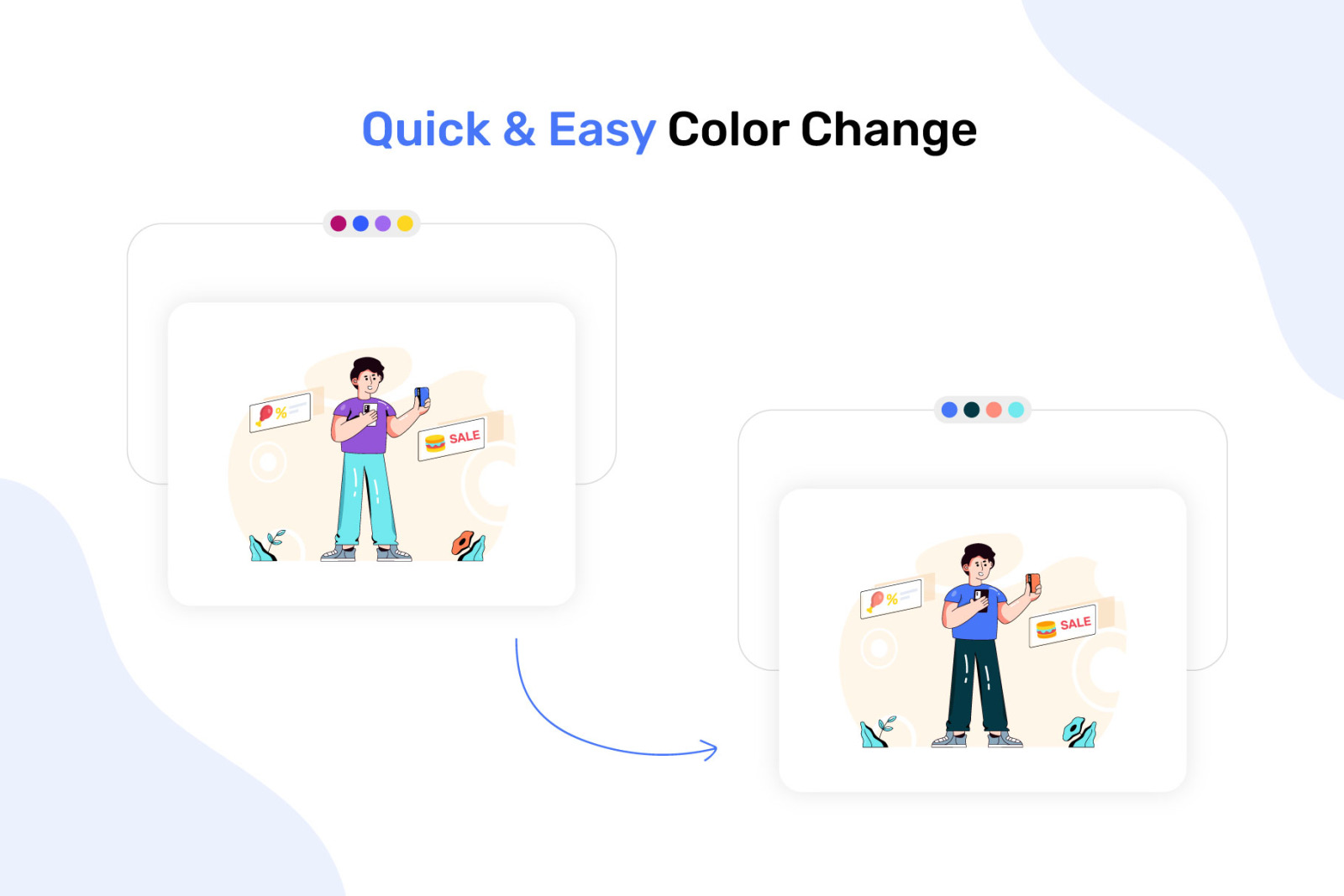 25 Online Food Delivery Illustrations 25 Online Food Delivery Illustrations