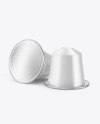 Two Coffee Capsules Mockup