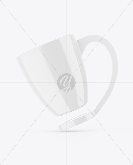 Glossy Mug Mockup