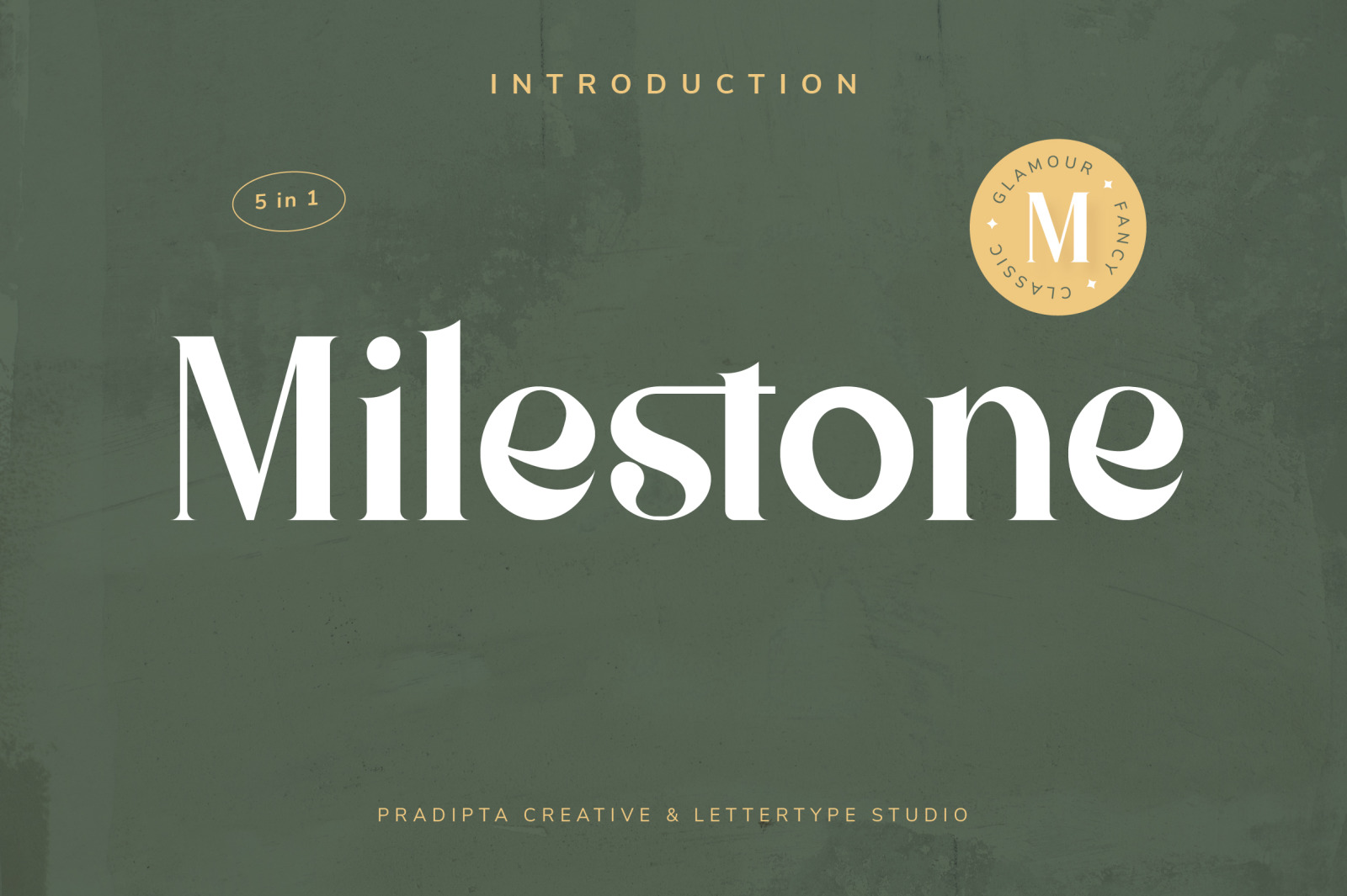 Milestone Modern Classic Font Milestone Modern Classic Font