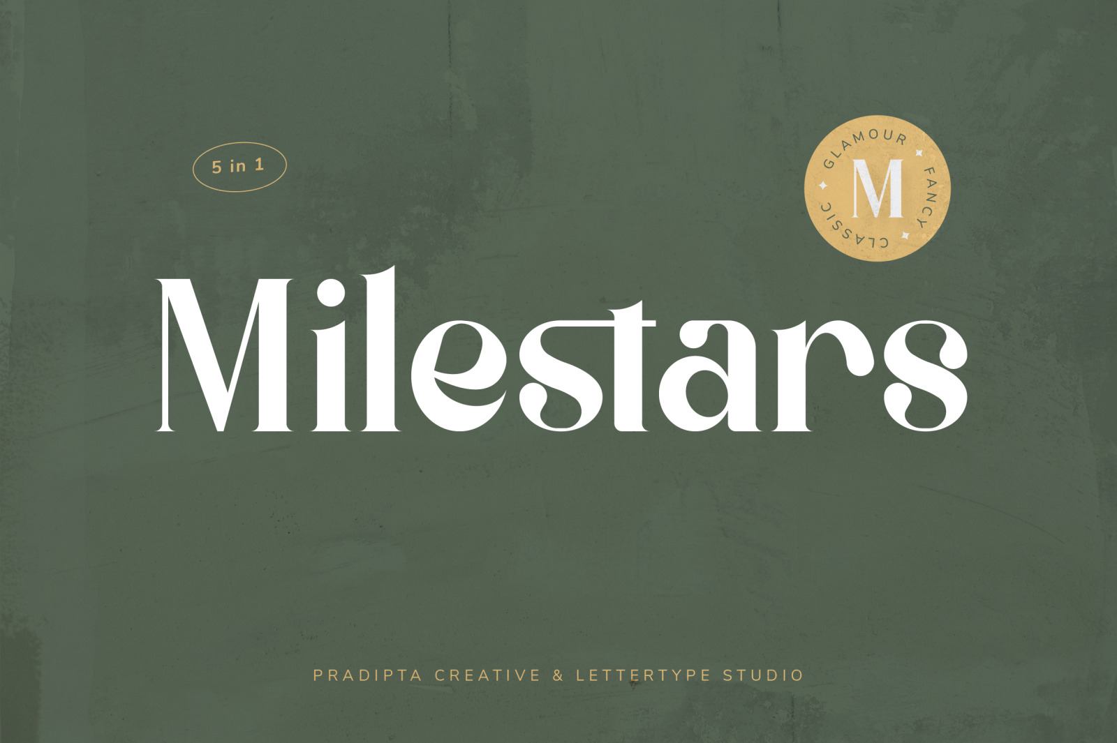 Milestone Modern Classic Font