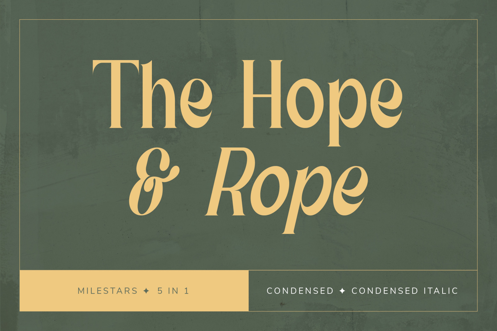 Milestone Modern Classic Font Milestone Modern Classic Font