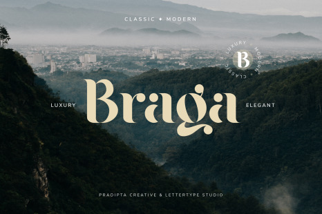 Braga Serif - Classic & Modern - Chunky