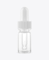 5ml Clear Glass Dropper Bottle Mockup