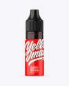 Glossy Mini Dropper Bottle Mockup