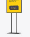 Plastic Stand Mockup
