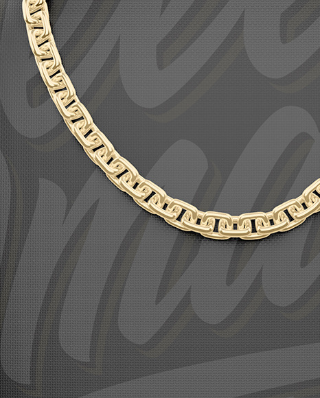 Jewelry Chain Mockup