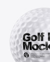 Golf Ball Mockup