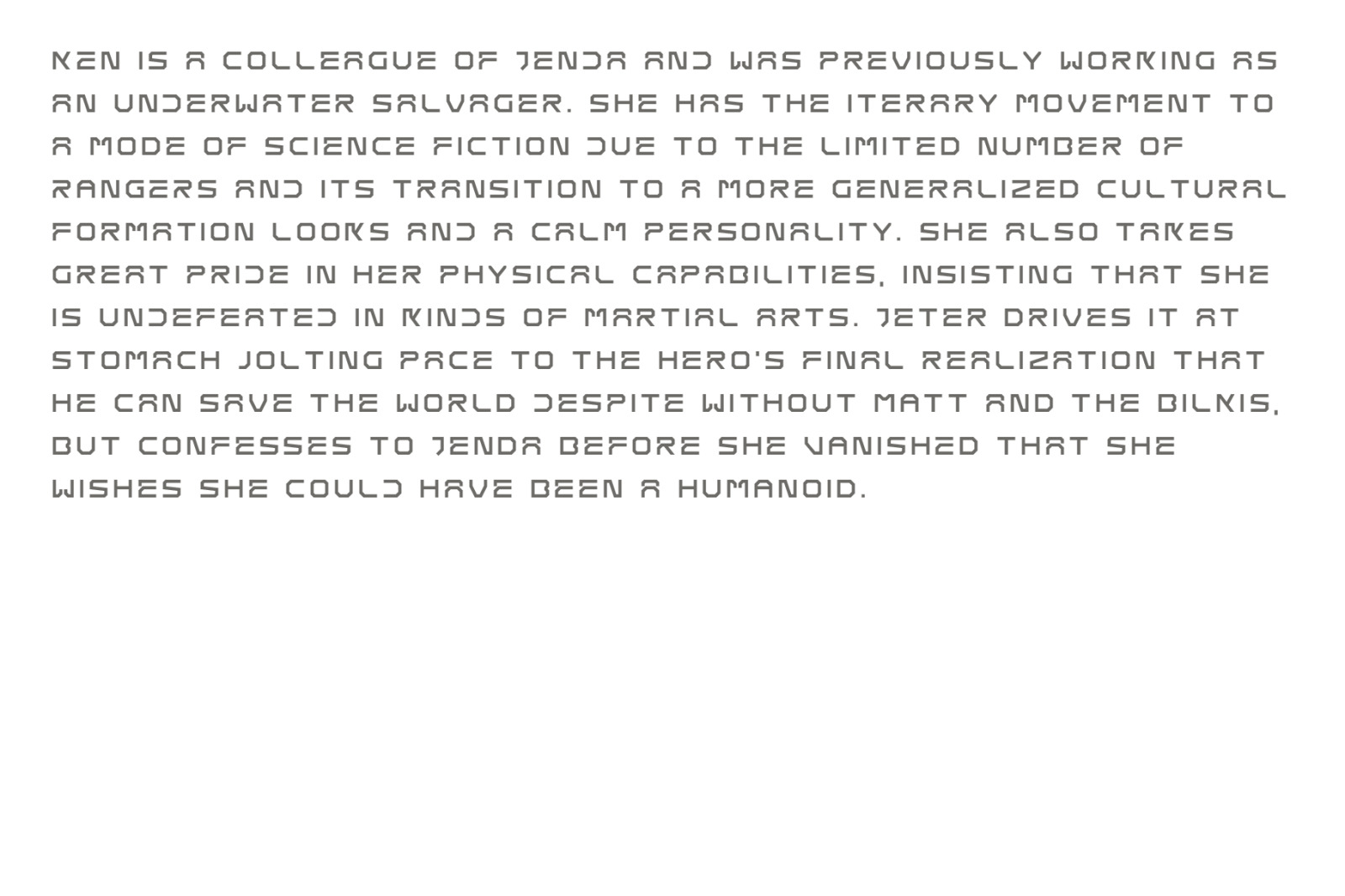 Emqra Tech Font Emqra Tech Font