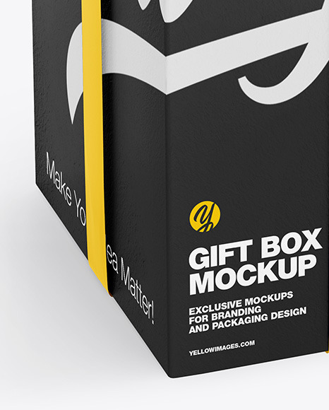 Gift Box Mockup