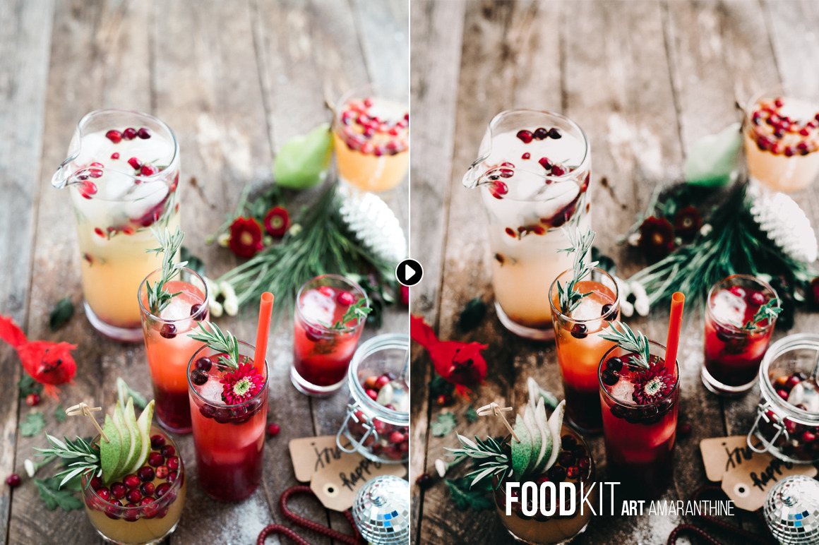 FoodKit - 42 Food Presets Bundle FoodKit - 42 Food Presets Bundle