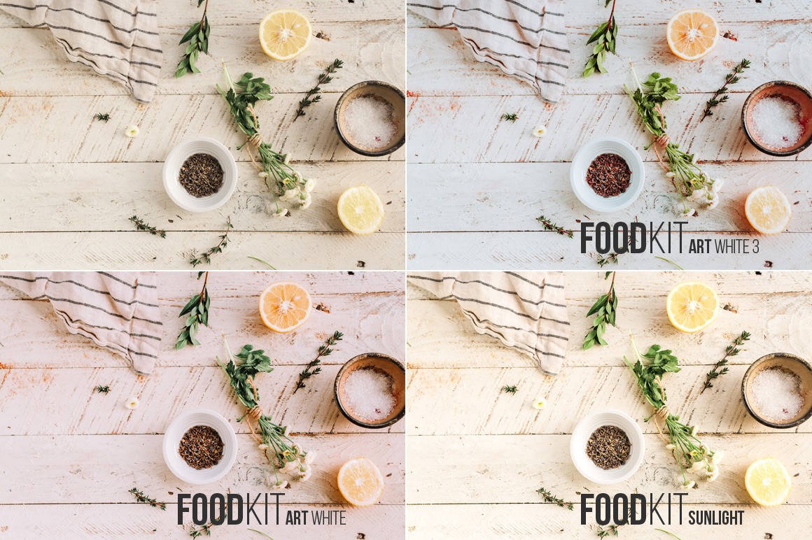 FoodKit - 42 Food Presets Bundle FoodKit - 42 Food Presets Bundle