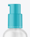 Frosted Clear Cosmetic Bottle Mockup Frosted Clear Cosmetic Bottle Mockup