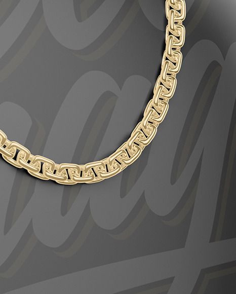 Jewelry Chain Mockup