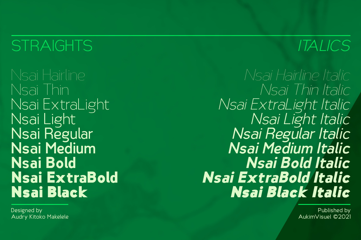 Nsai Font Nsai Font